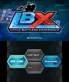 LBX: Little Battlers eXperience - Screenshot - Game Title
