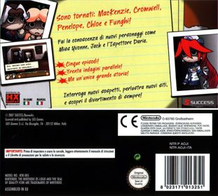 Touch Detective 2 1/2 - Box - Back