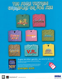 Sega Classics Collection - Advertisement Flyer - Front