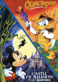 The Disney Collection: Quackshot Starring Donald Duck + Castle of Illusion Starring Mickey Mouse - Fanart - Box - Front