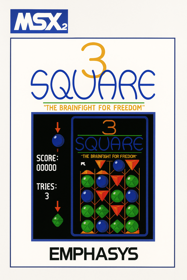 3 Square - Fanart - Box - Front