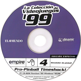 Pro Pinball: Timeshock! - Disc