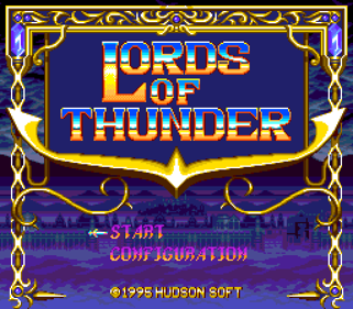Lords of Thunder - Screenshot - Game Title Image