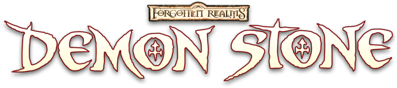 Forgotten Realms: Demon Stone - Clear Logo