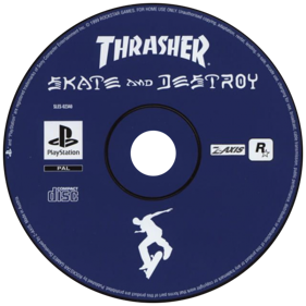 Thrasher Presents: Skate and Destroy - Disc Image