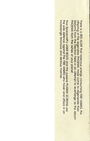 Fire Hawks - Box - Back