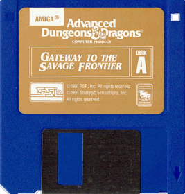 Gateway to the Savage Frontier - Disc Image