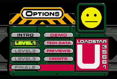 Loadstar: The Legend of Tully Bodine - Screenshot - Game Select Image