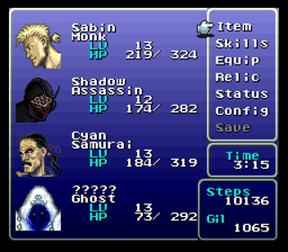 Final Fantasy VI: Ted Woolsey Uncensored Edition - Screenshot - Gameplay