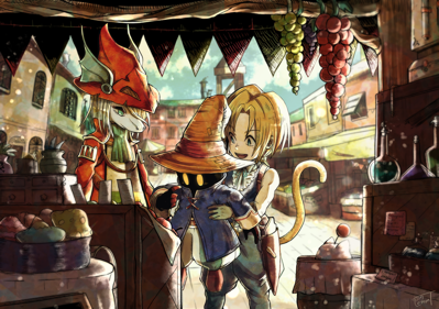 Final Fantasy IX - Fanart - Background