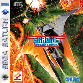 Gradius: Deluxe Pack - Fanart - Box - Front
