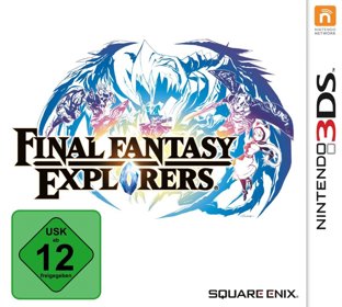 Final Fantasy: Explorers - Box - Front Image