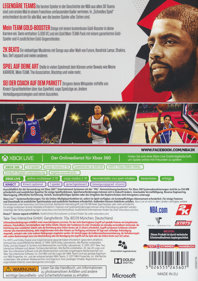 NBA 2K18 - Box - Back