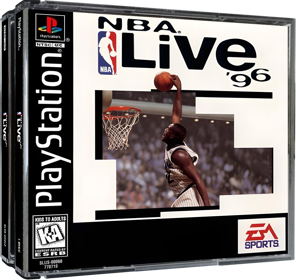NBA Live 96 - Box - 3D