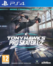 Tony Hawk's Pro Skater 1 + 2 - Box - Front