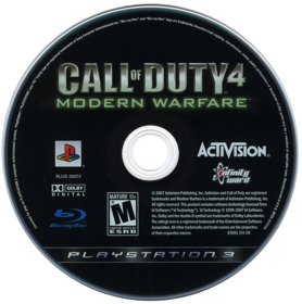 Call of Duty 4: Modern Warfare - Disc