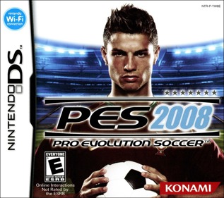 PES 2008: Pro Evolution Soccer - Box - Front Image
