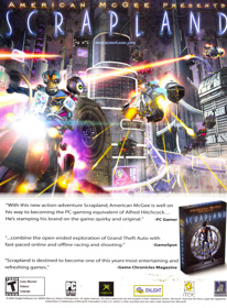 Scrapland - Advertisement Flyer - Front