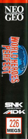 World Heroes Perfect - Box - Spine