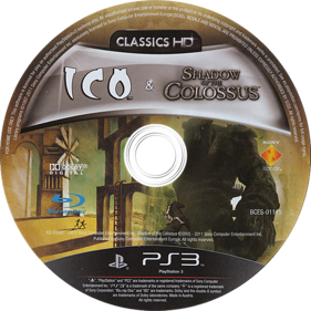 The ICO and Shadow of the Colossus Collection - Disc
