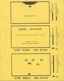 Astro Attacker - Box - Front
