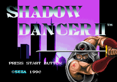 Shadow Dancer: The Secret of Shinobi - Screenshot - Game Title