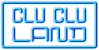 Clu Clu Land - Clear Logo
