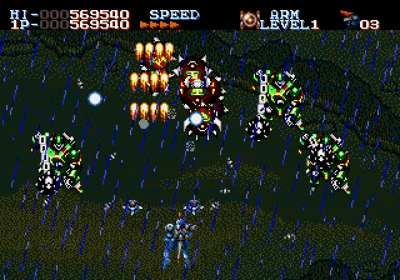 Robo Aleste - Screenshot - Gameplay Image