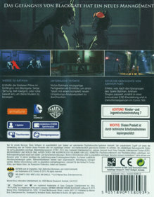 Batman: Arkham Origins: Blackgate - Box - Back