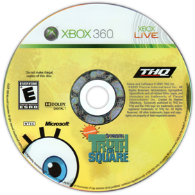 SpongeBob's Truth or Square - Disc Image