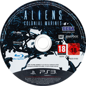 Aliens: Colonial Marines - Disc