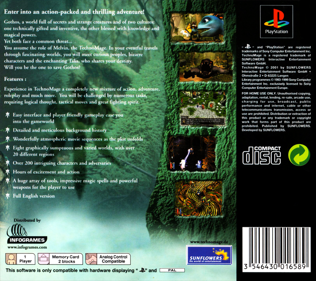 Technomage: Return of Eternity - Box - Back Image