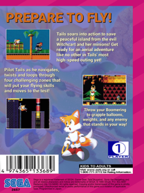 Tails' Skypatrol - Box - Back