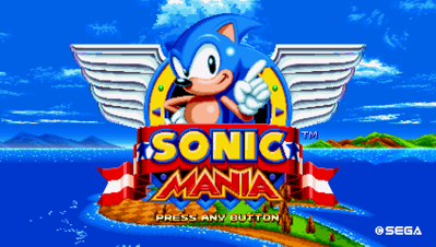 Sonic Mania - Screenshot - Game Title