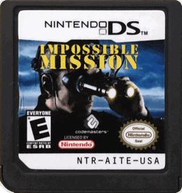 Impossible Mission - Cart - Front Image