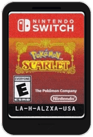 Pokémon Scarlet - Cart - Front