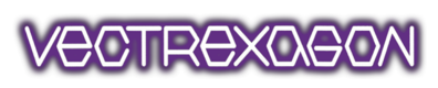 Vectrexagon - Clear Logo