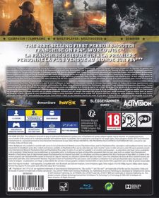Call of Duty: WWII - Box - Back