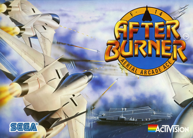 After Burner (European Version) - Box - Front - Reconstructed Image