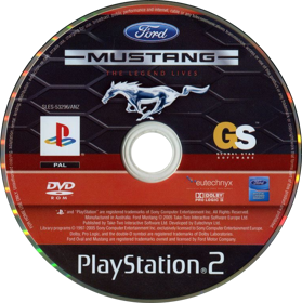 Ford Mustang: The Legend Lives - Disc Image
