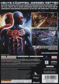 Spider-Man: Edge of Time - Box - Back