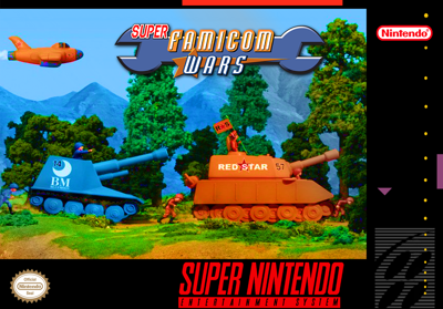 Super Famicom Wars - Box - Front - Reconstructed