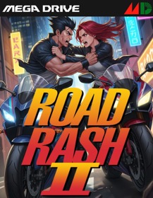 Road Rash II - Fanart - Box - Front