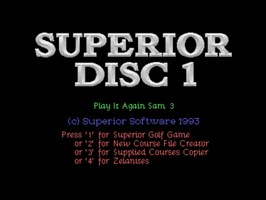 Play it Again Sam 3 - Screenshot - Game Title