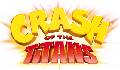 Crash of the Titans - Clear Logo Image