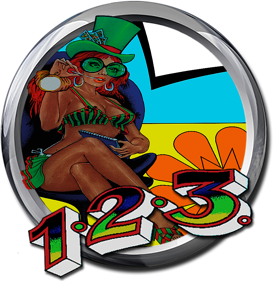 1·2·3 - Fanart - Cart - Front