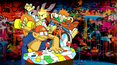 B.Rap Boys - Fanart - Background