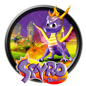 Spyro: Year of the Dragon - Clear Logo