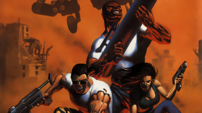 Red Zone - Fanart - Background