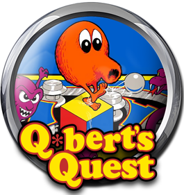 Q*Bert's Quest - Fanart - Cart - Front